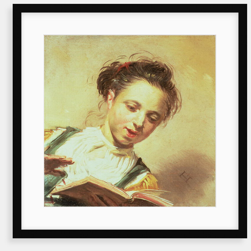 A Girl Singing by Frans Hals