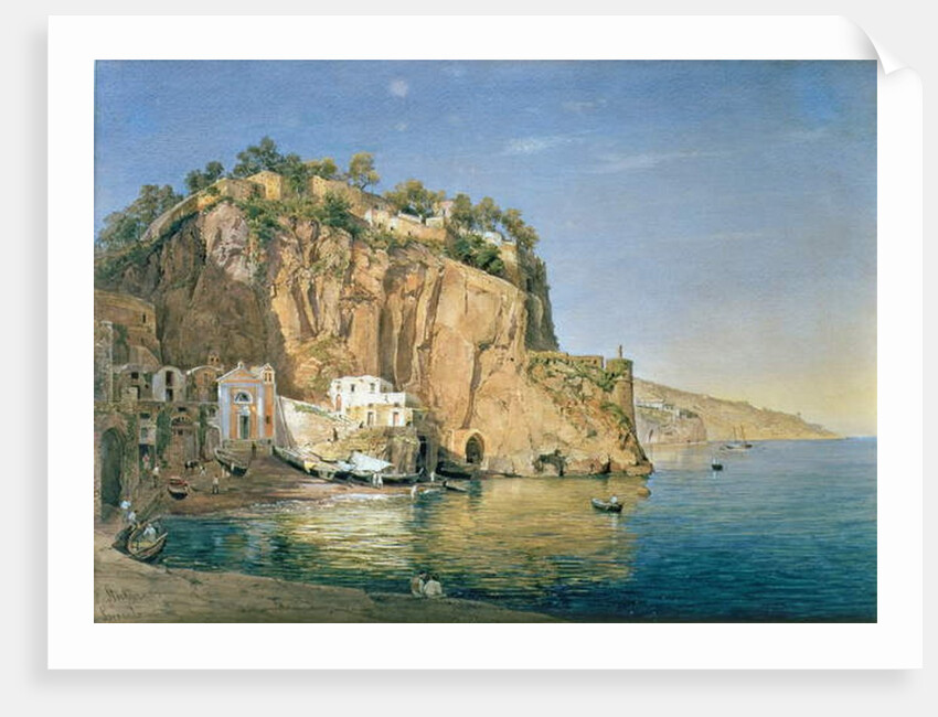 Sorrento, 1819 by Emanuel Stockler