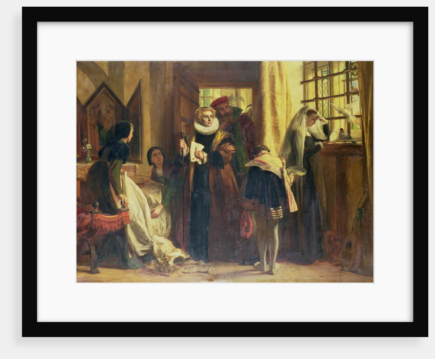 Mary Queen of Scots in Captivity, 1871 by John Callcott Horsley