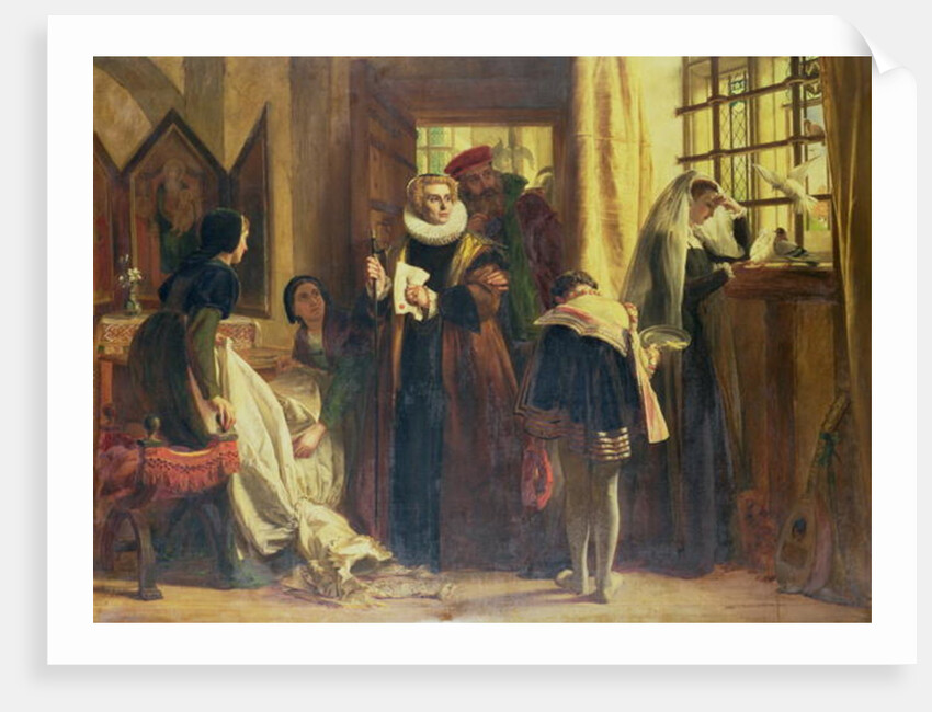 Mary Queen of Scots in Captivity, 1871 by John Callcott Horsley