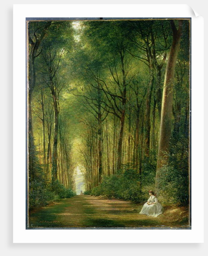 The Beech Avenue, Denbies, 1870 by Richard Redgrave