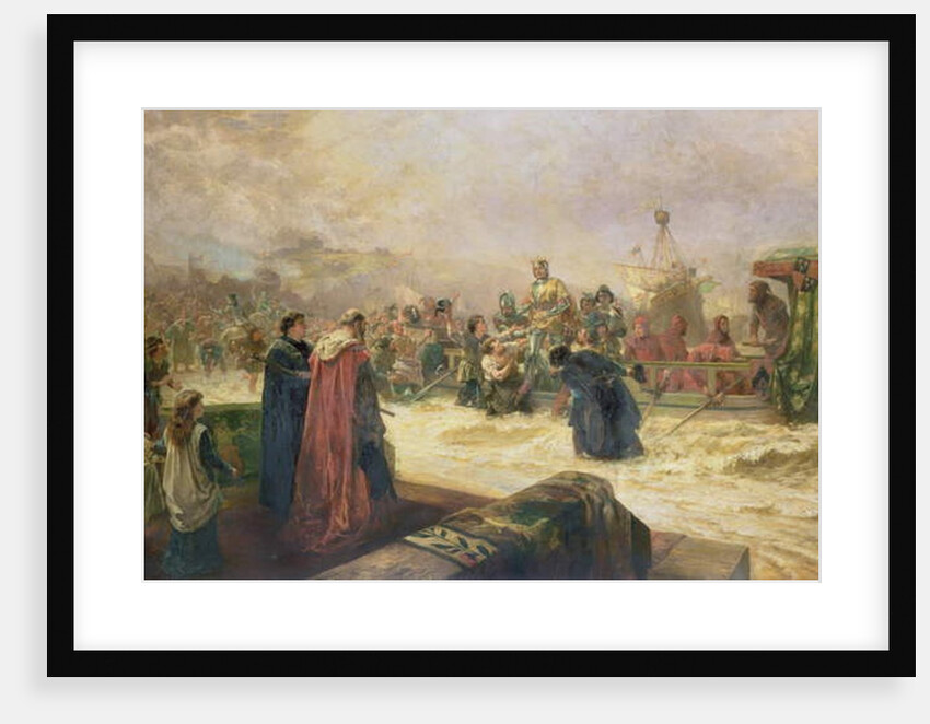 England's Welcome to Henry V after Agincourt, 1880 by Robert Alexander Hillingford