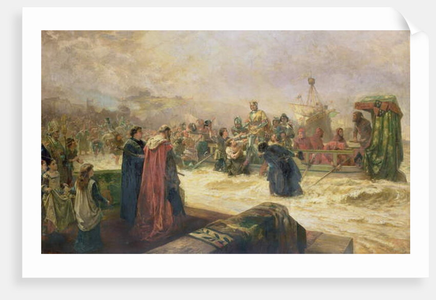England's Welcome to Henry V after Agincourt, 1880 by Robert Alexander Hillingford