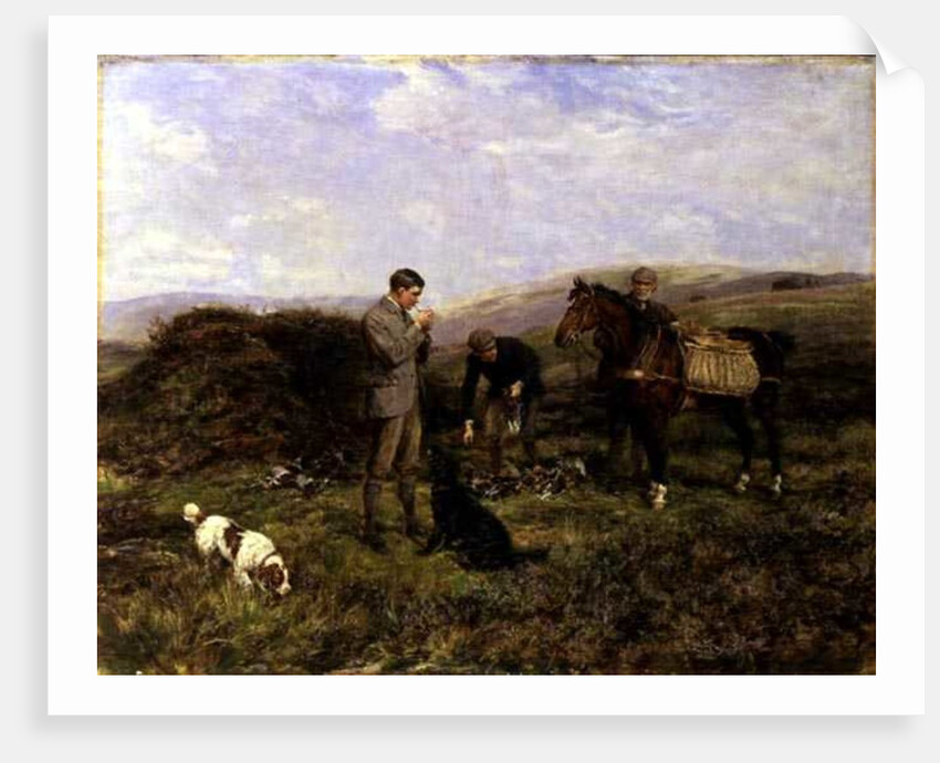 Grouse Shooting, 1901 by Heywood Hardy