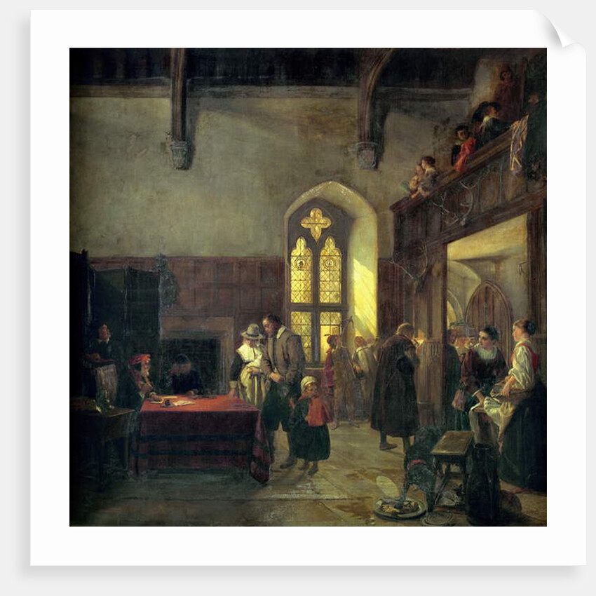 Rent Day at Haddon Hall by John Callcott Horsley