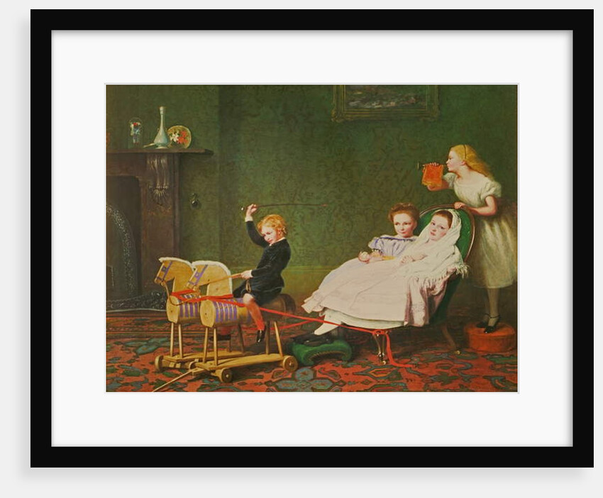 A Carriage to the Ball, 1868 by William III Bromley