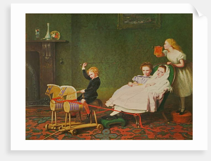 A Carriage to the Ball, 1868 by William III Bromley