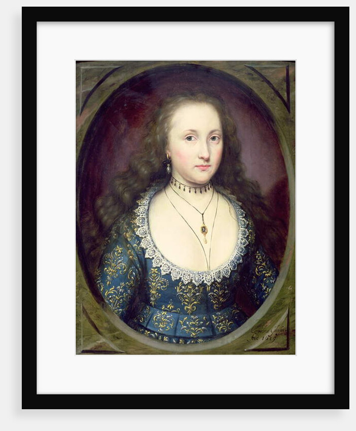 Portrait of A Lady Called Mary, Countess of Pembroke, 1619 by Cornelius Janssen van Ceulen