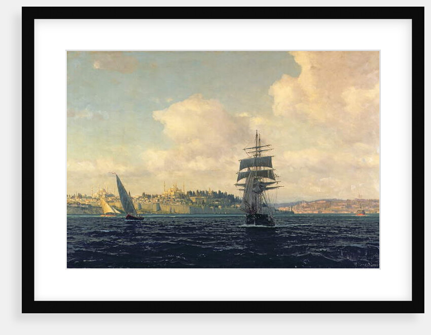 A View of Constantinople by Michael Zeno Diemer