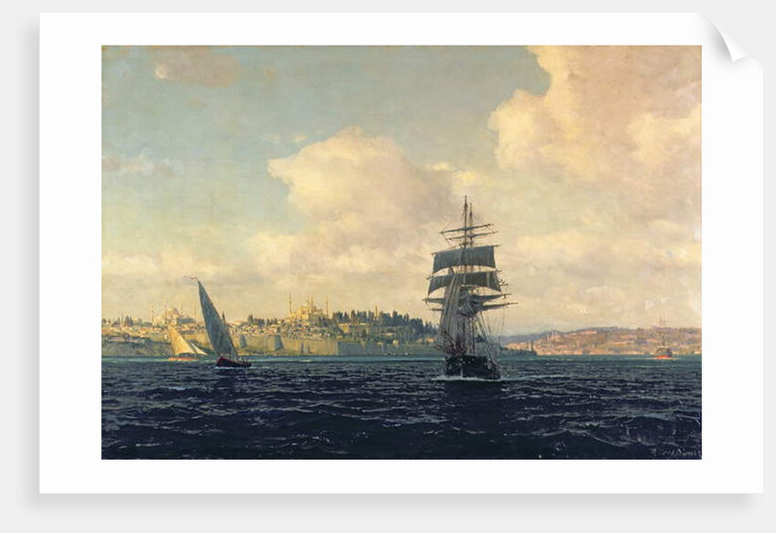 A View of Constantinople by Michael Zeno Diemer