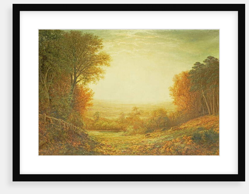 On Hampstead Heath in 1862 or When the Sun in Splendour Fades, 1862 by John MacWhirter