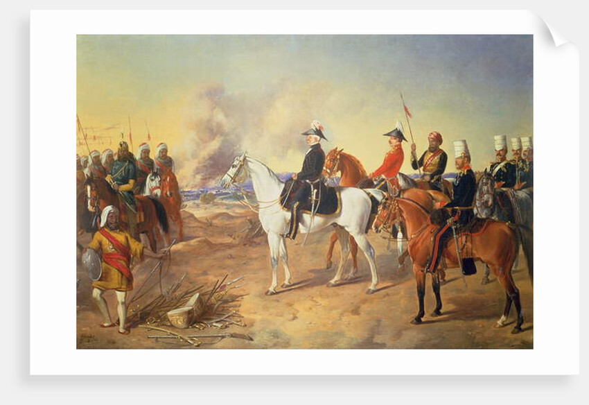 General Gough, Commander-in-chief of the Army of The Sutlej by John Wheeler of Bath