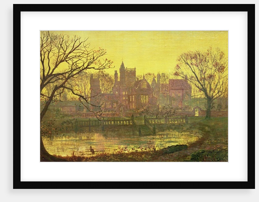 The Moated Grange by John Atkinson Grimshaw