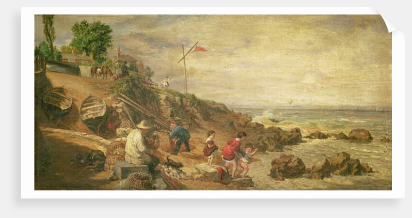 Sea View, Isle of Wight, 1865 by William Parrott