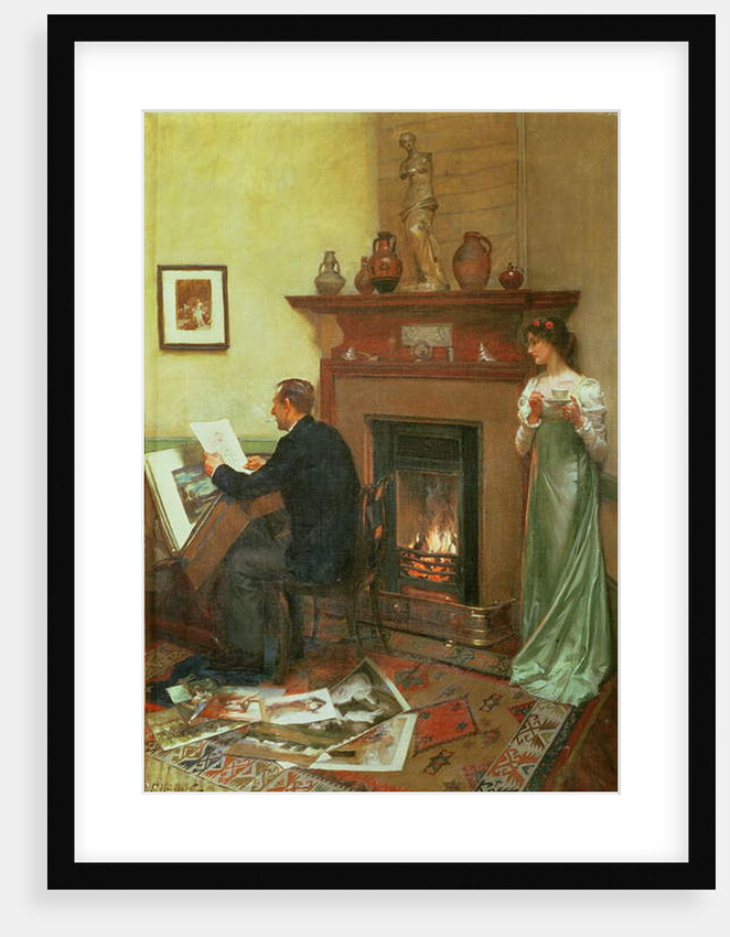 The Connoisseur, 1893 by Rowland Holyoake