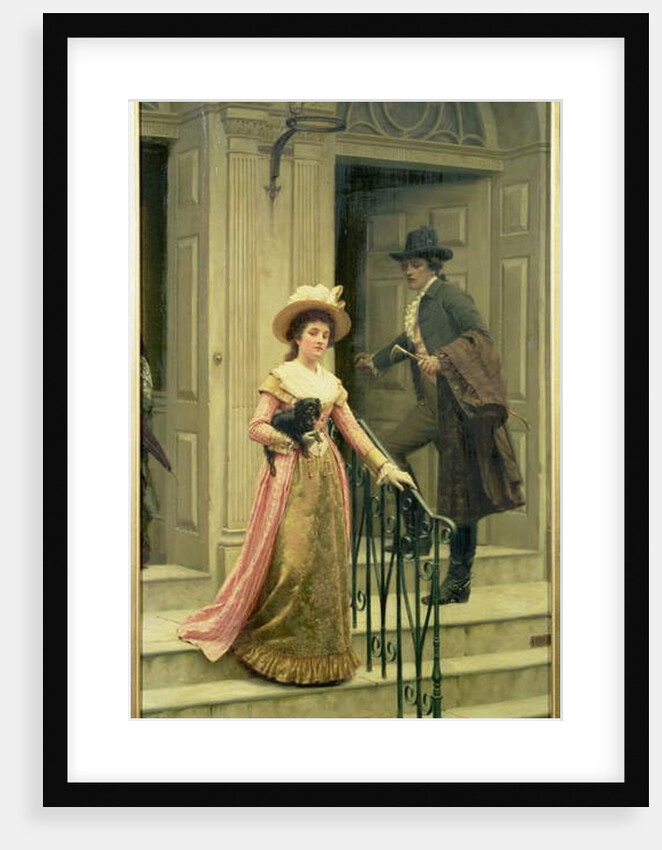 My Next-Door Neighbour, 1894 by Edmund Blair Leighton