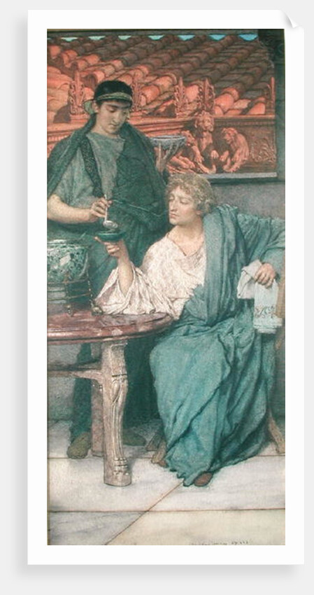 The Roman Wine-Tasters by Lawrence Alma-Tadema