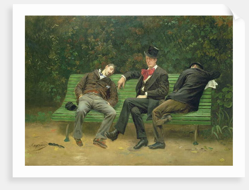 The Morning After, 1884 by Fortune Joseph Seraphin Layraud