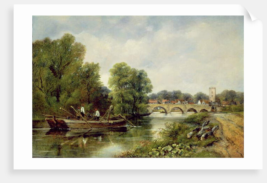 The Bridge at Henley-on-Thames by Frederick Waters Watts