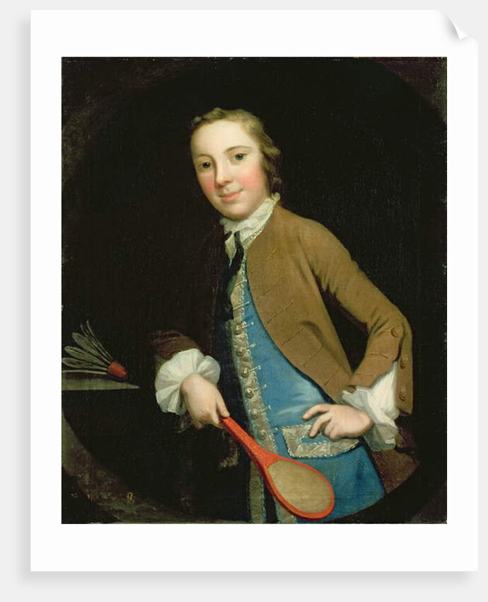 Portrait of Master Francis Barrell, 1750s by George Knapton