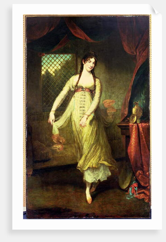 Portrait of Mademoiselle Hilligsberg by John Hoppner