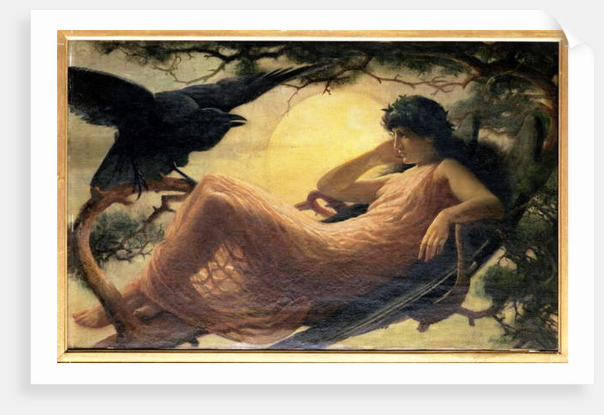 An the Night The Raven Sings, Bosom'd High in the Tufted Trees, Where Perhaps some Beauty Lies by John Scott