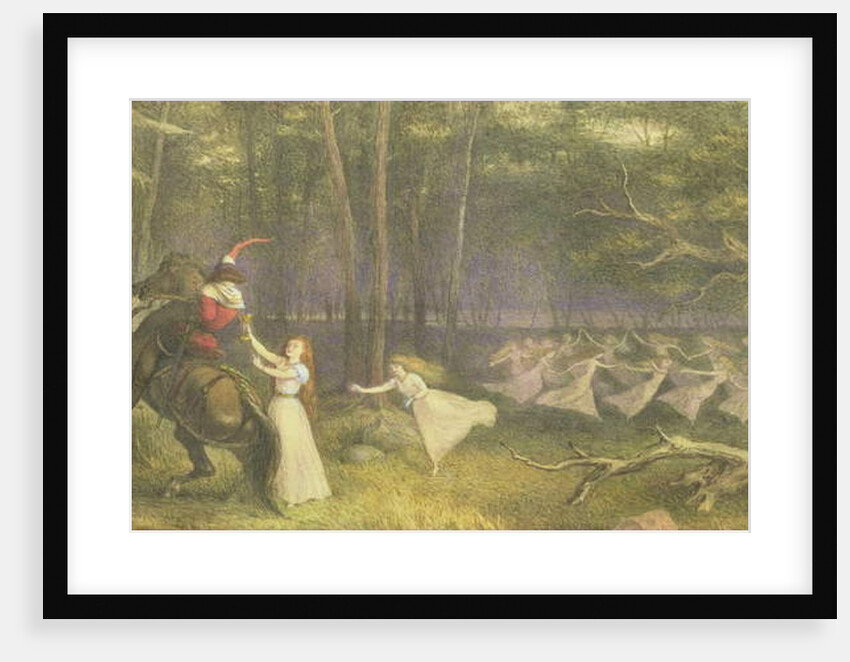 The Altar Cup In Aagerup: The Moment Of Departure by Richard Doyle