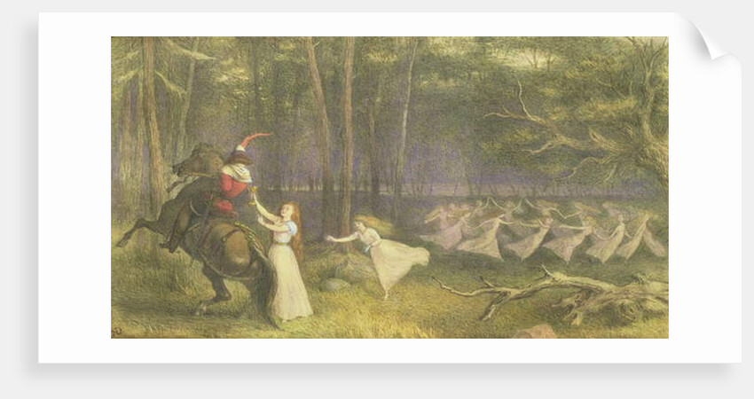 The Altar Cup In Aagerup: The Moment Of Departure by Richard Doyle