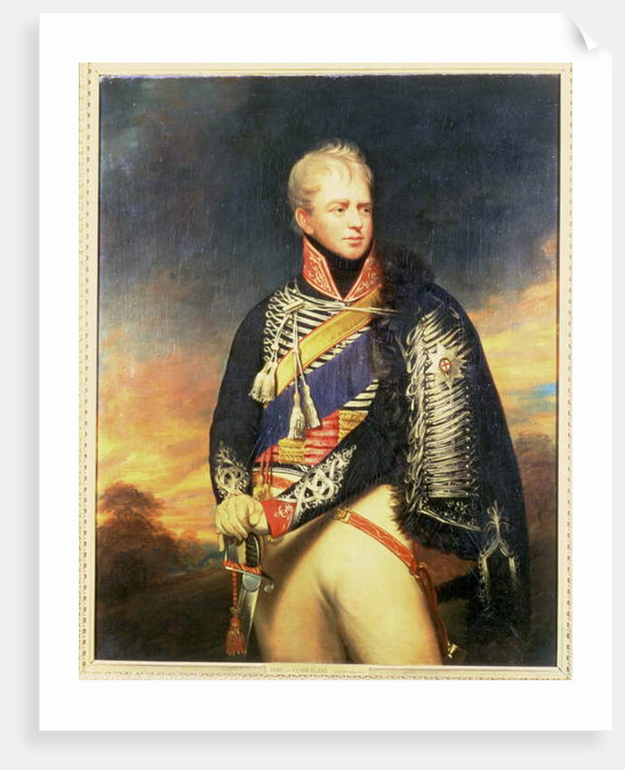 Portrait of Ernest, Duke of Cumberland and King of Hanover by William Beechey