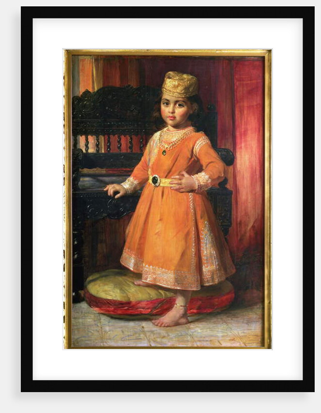 Portrait of Prince Albert, Eldest Son of The Maharaja Duleep Singh, 1870 by George Richmond