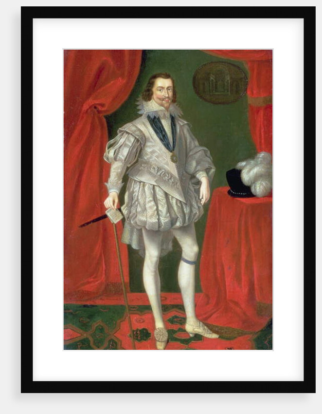 Portrait of George Villiers, 1st Duke of Buckingham by Daniel Mytens