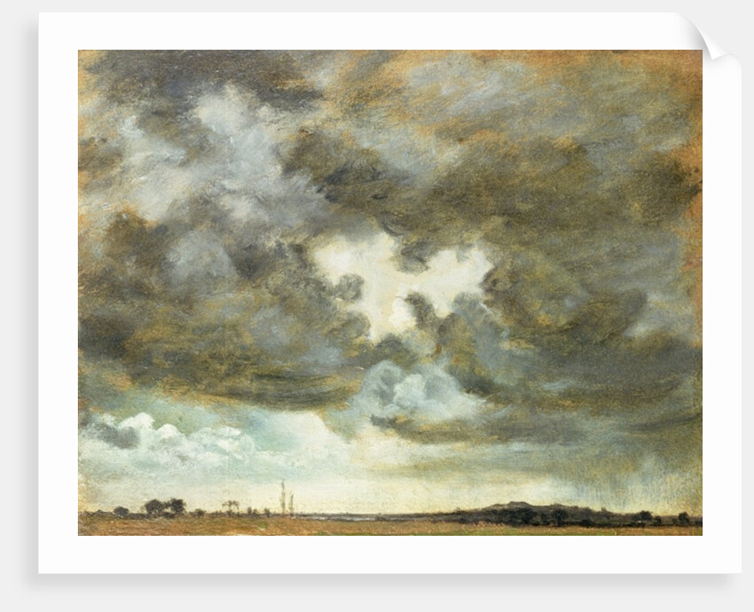 A Cloud Study by John (attr. to) Constable