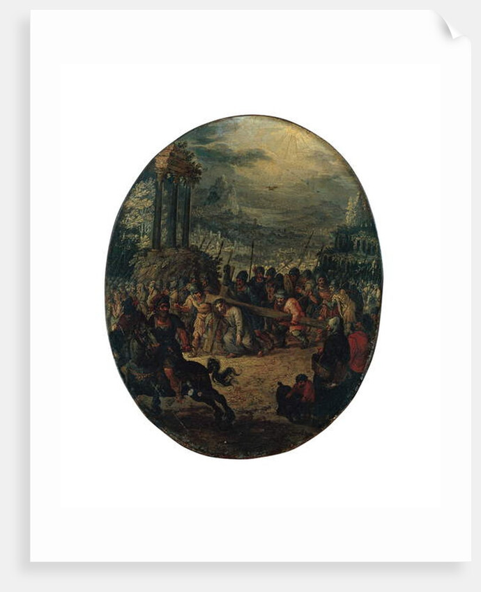 Christ on the Road to Calvary by Jan the Elder Brueghel