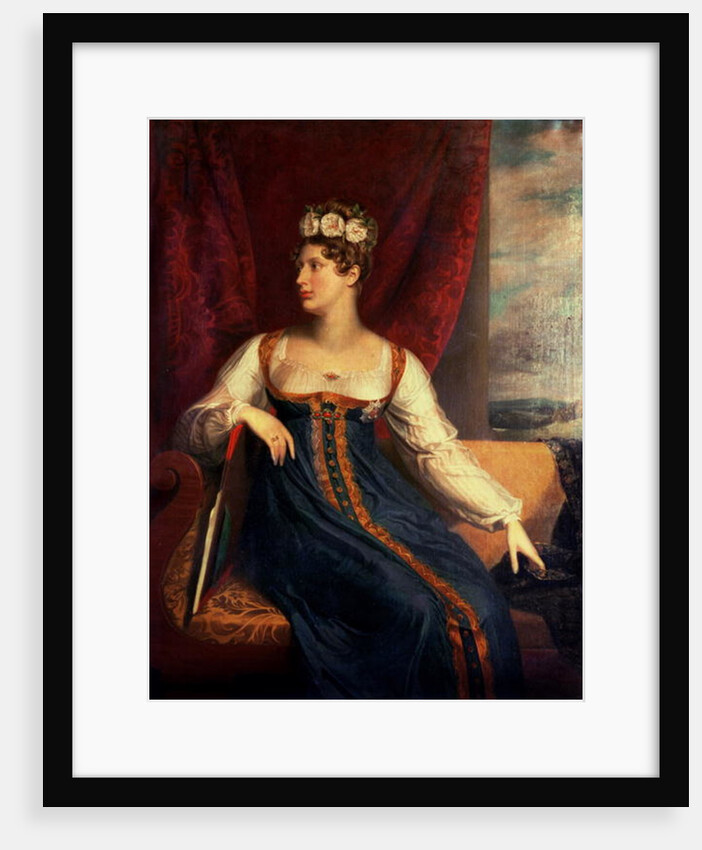 Portrait of Princess Charlotte Augusta of Wales by George Dawe