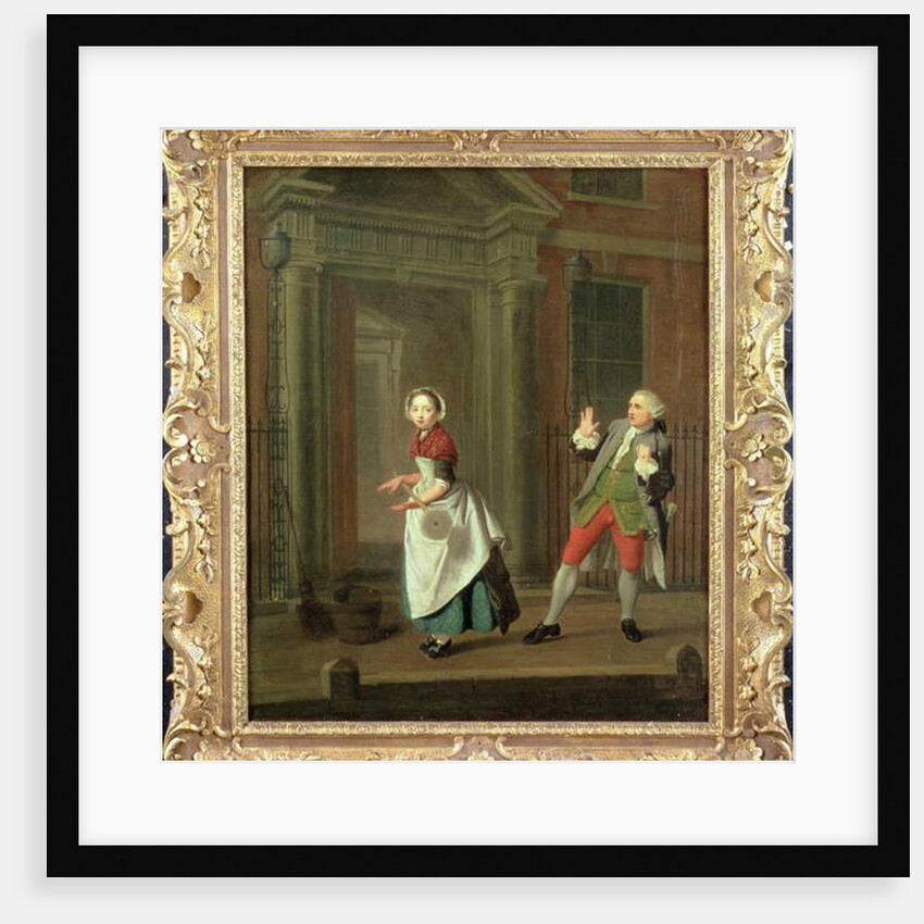 A Scene from 'Description Of A City Shower' by Jonathan Swift 1764 by Edward Penny