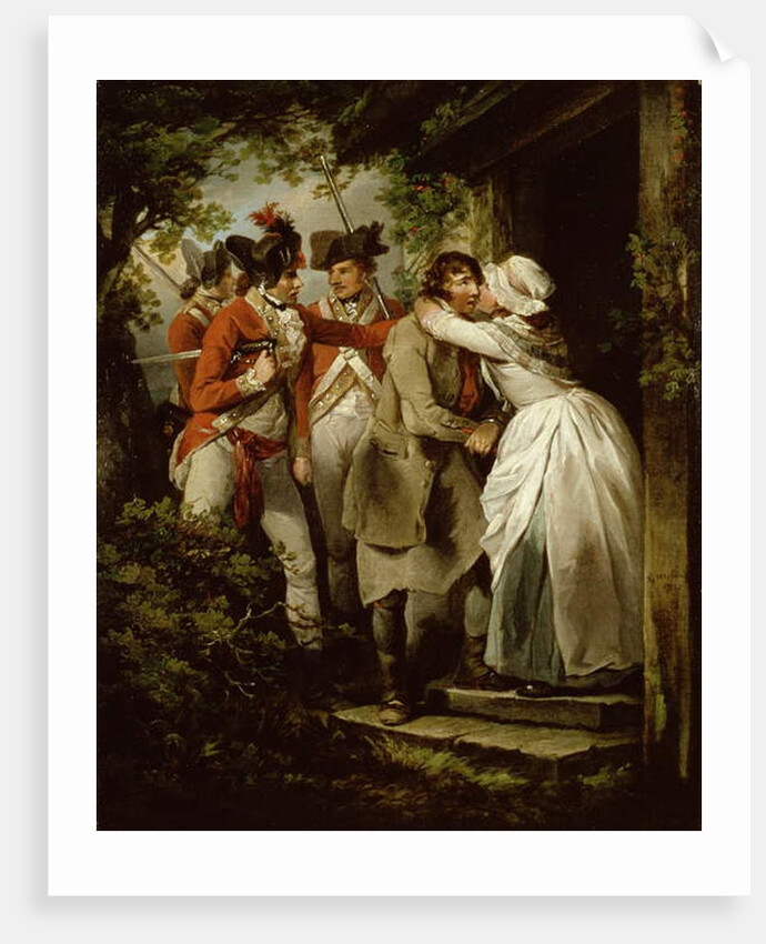 The Deserter's Farewell, 1792 by George Morland