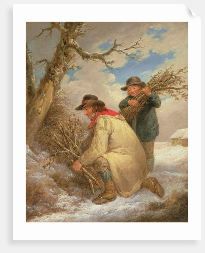 Faggot Gatherers in the Snow by George Morland