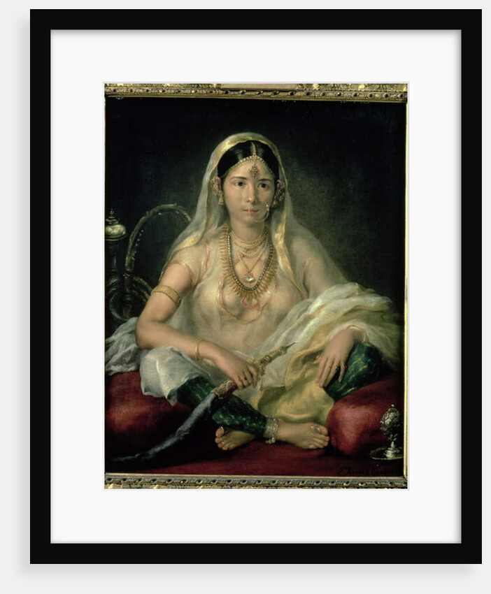 Portrait of a Mogul Lady, 1787 by Francesco Renaldi