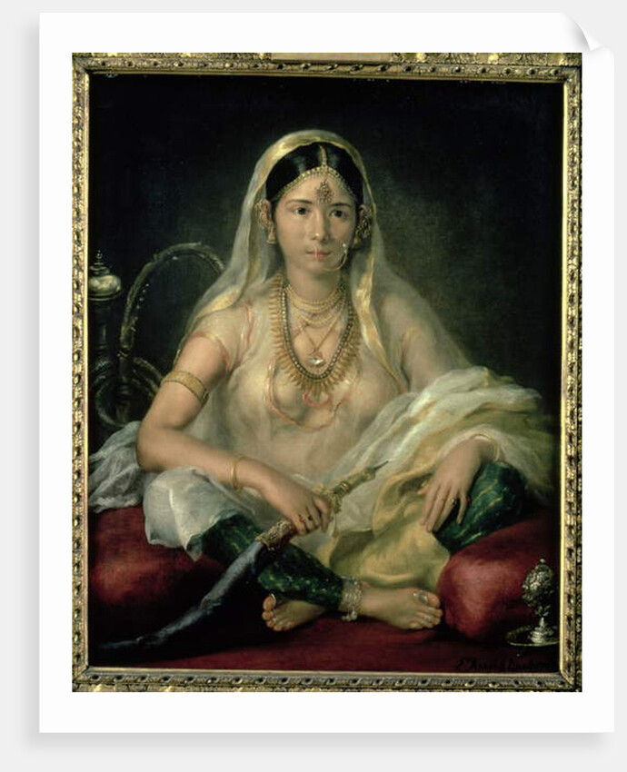 Portrait of a Mogul Lady, 1787 by Francesco Renaldi