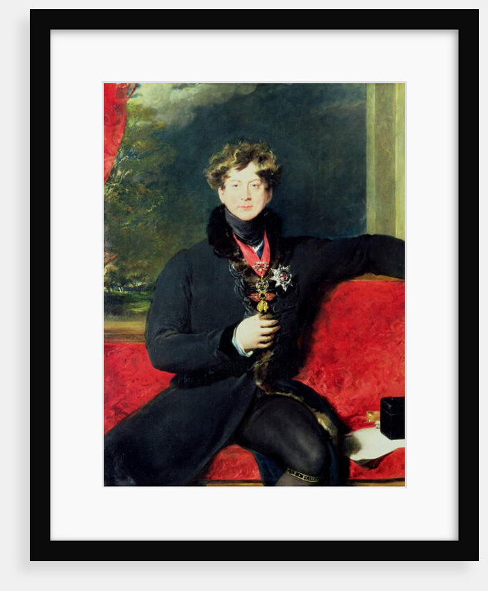 Portrait of King George IV by Thomas Lawrence