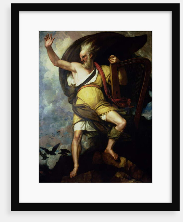 The Bard, 1809 by Benjamin West