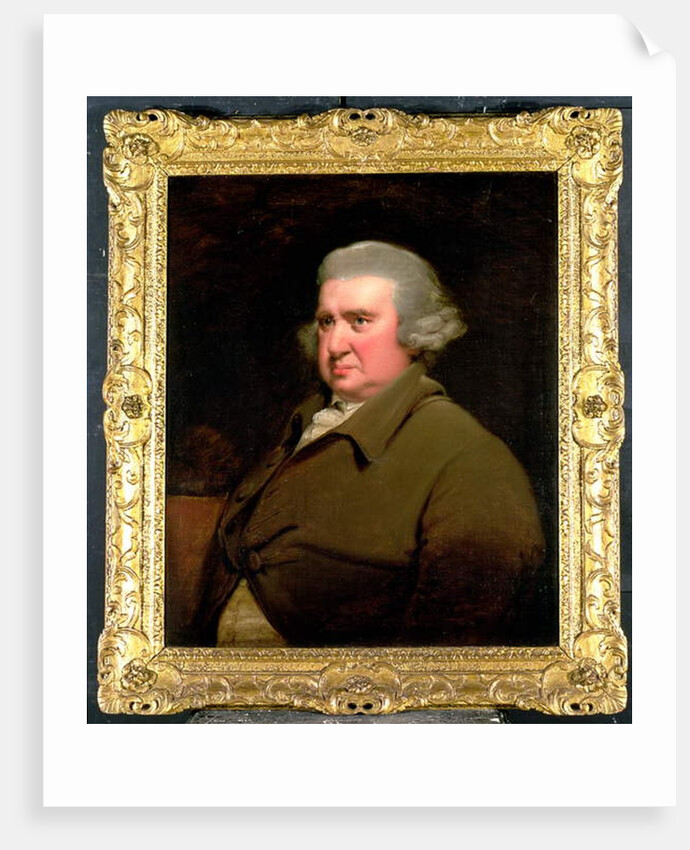 Portrait of Dr Erasmus Darwin, scientist, inventor and poet, grandfather of Charles Darwin, 1792-93 by Joseph Wright of Derby