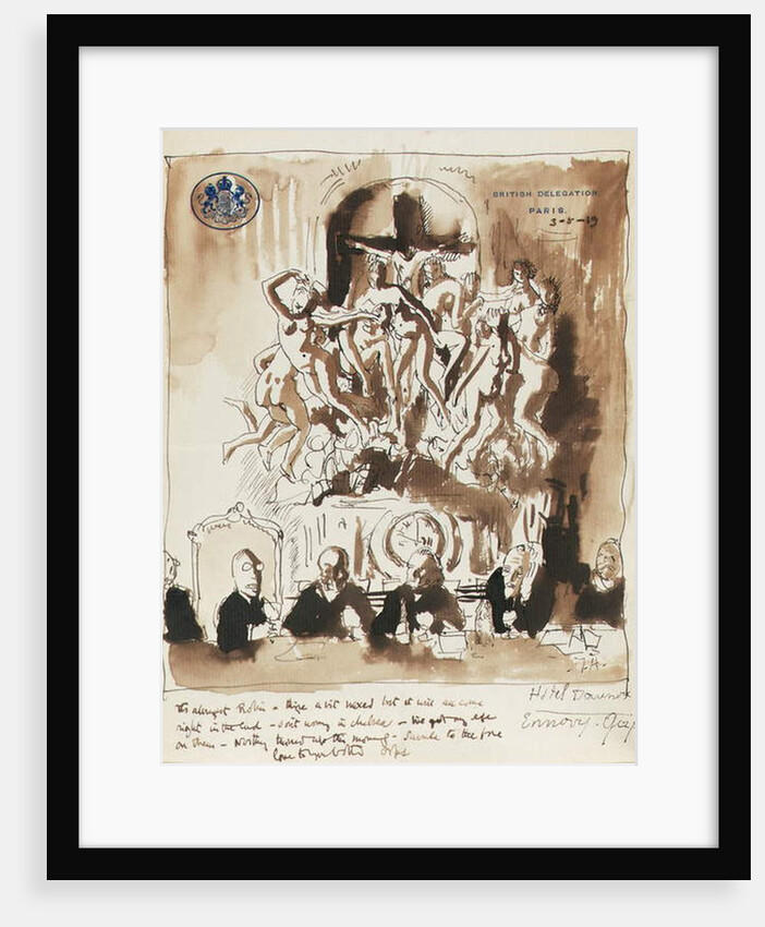 At the Peace Conference, Paris by William Orpen