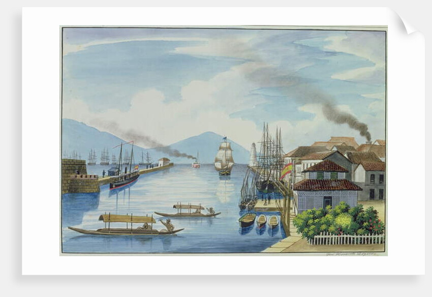 Mouth of the Passig River by Jose Honorato Lozano