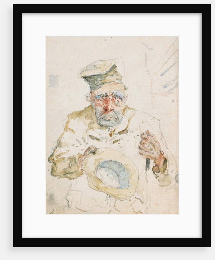 The Beggar of Albi, c.1880 by Henri de Toulouse-Lautrec
