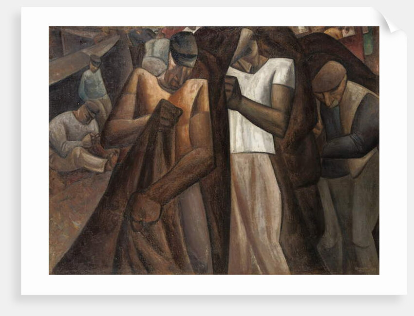 Nettendragers, c.1924 by Leo Gestel