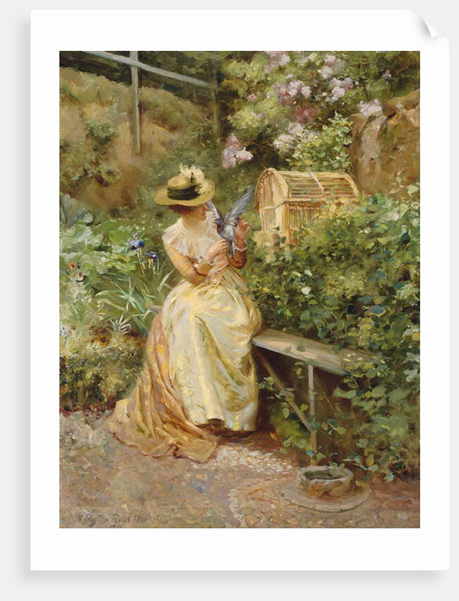In the Garden, 1892 by Robert Payton Reid