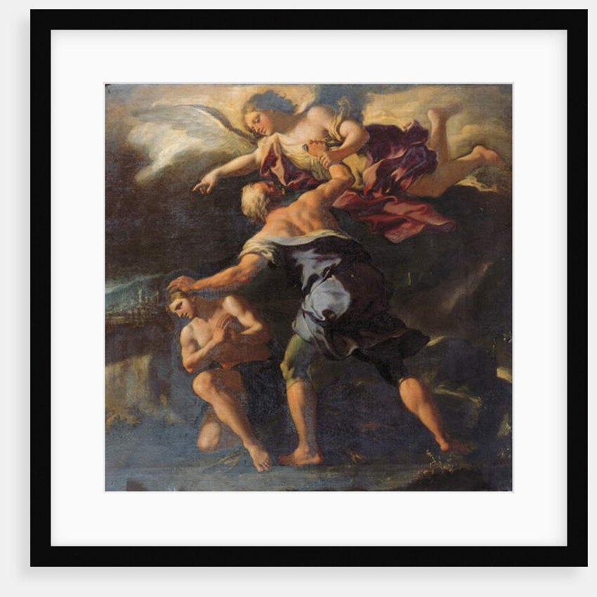 The Sacrifice of Isaac by Paolo di Matteis