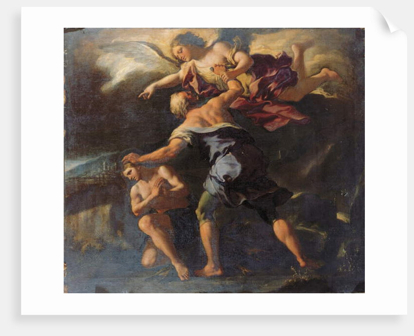 The Sacrifice of Isaac by Paolo di Matteis