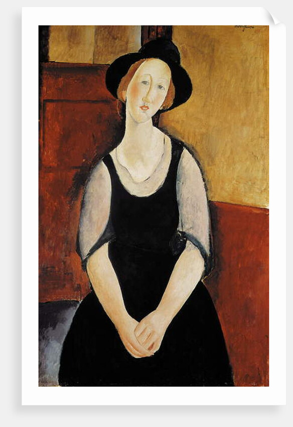 Portrait of Thora Klinckowstrom by Amedeo Modigliani